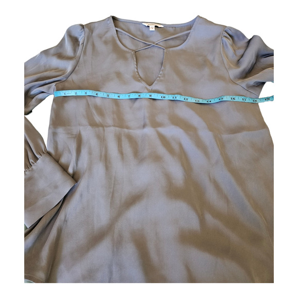 Express Small Gray Long Sleeve Shirt - Picture 5 of 7